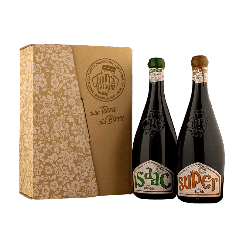 Kit Isaac e Super 75 cl con scatola regalo